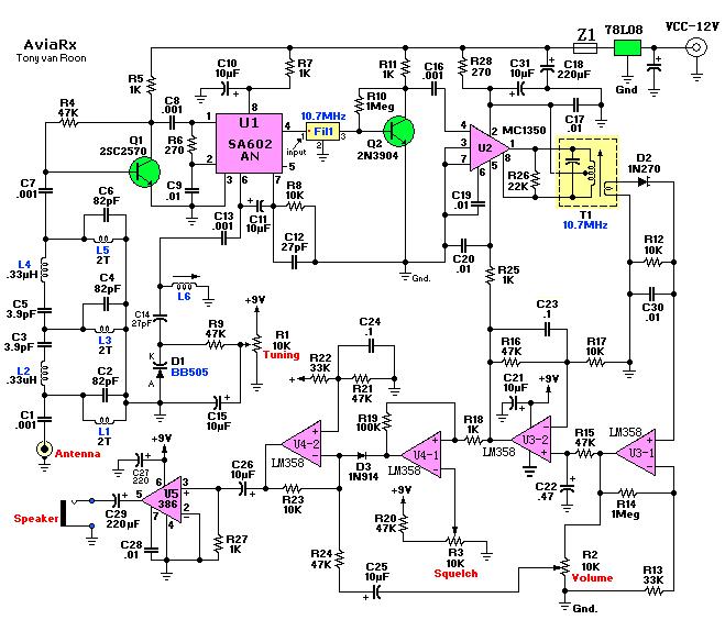 Frequency Meters 118136MHz Receiver Frequency R80 Aviation Band PLL